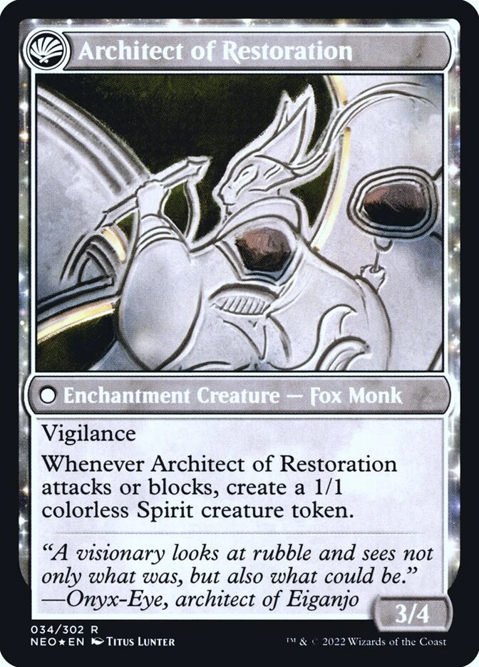 The Restoration of Eiganjo // Architect of Restoration — other side