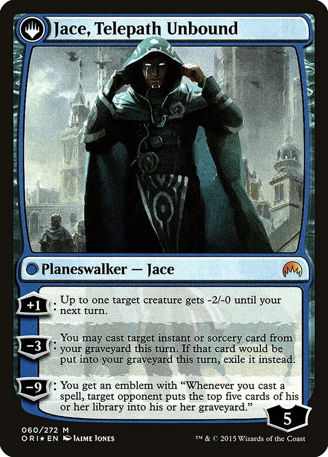 Jace, Vryn's Prodigy // Jace, Telepath Unbound — other side