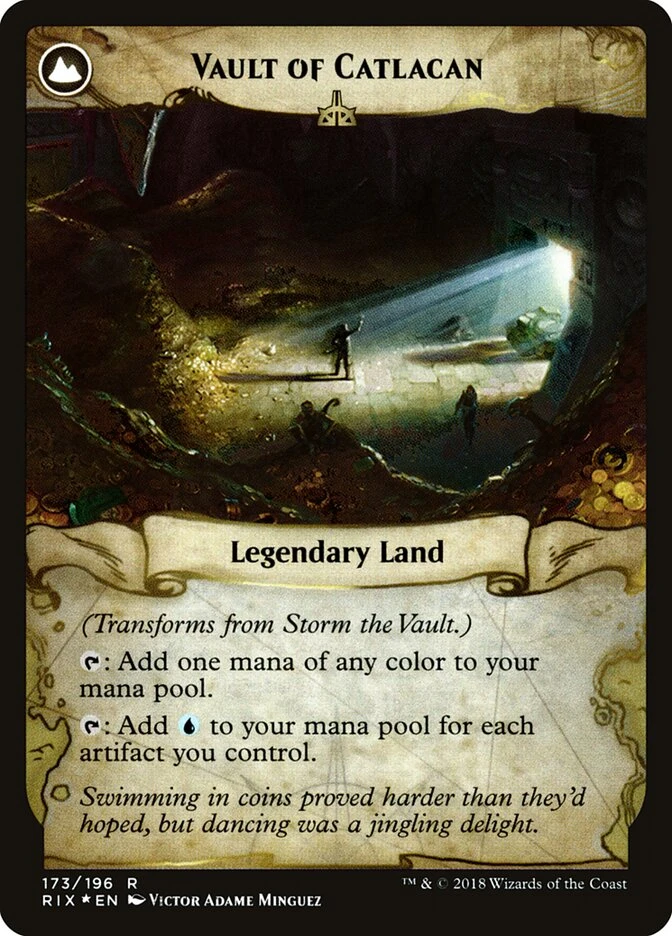 Storm the Vault // Vault of Catlacan — other side