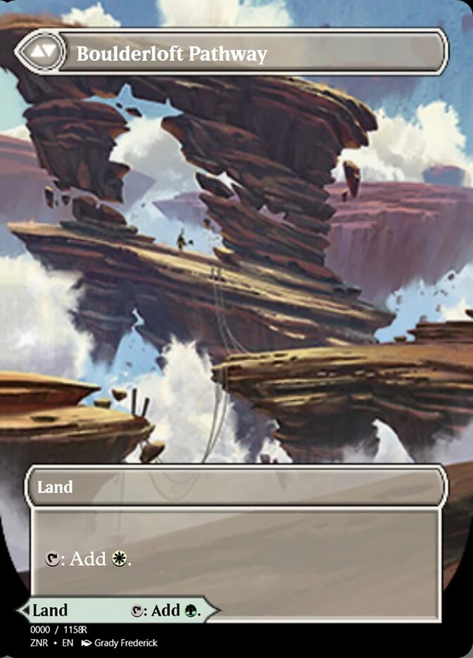 Branchloft Pathway // Boulderloft Pathway — other side