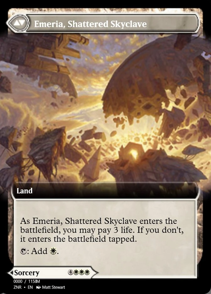 Emeria's Call // Emeria, Shattered Skyclave — other side