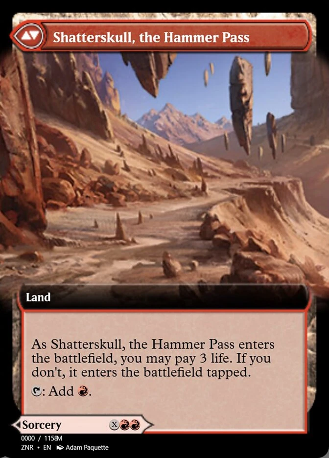 Shatterskull Smashing // Shatterskull, the Hammer Pass — other side