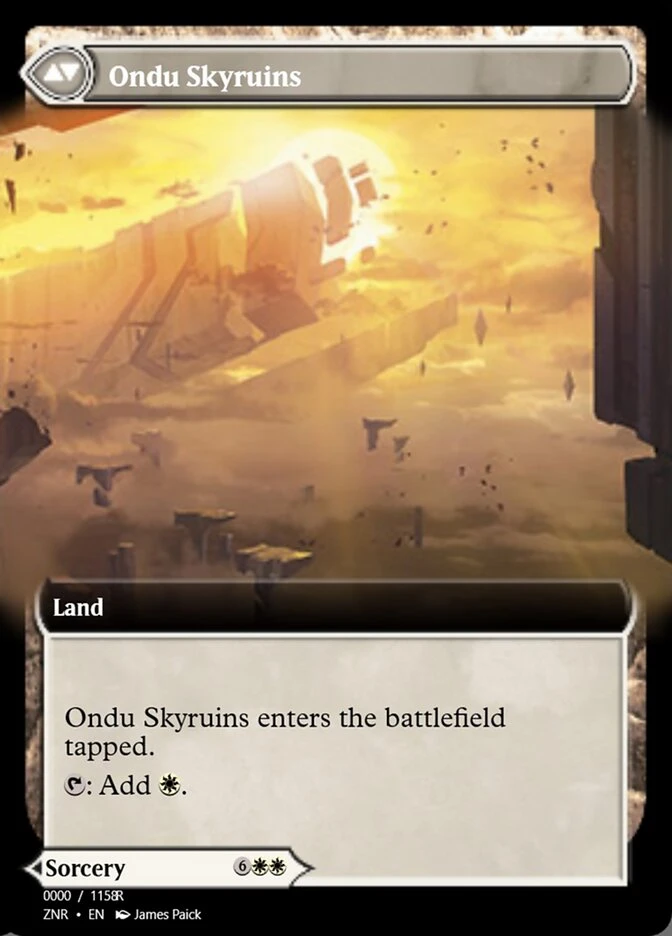 Ondu Inversion // Ondu Skyruins — other side