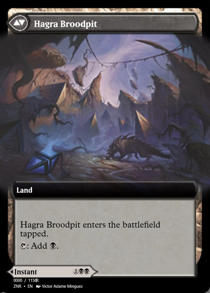 Hagra Mauling // Hagra Broodpit — other side