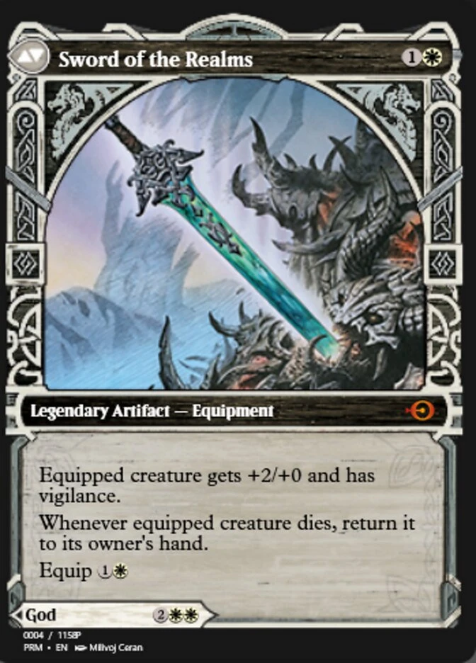 Halvar, God of Battle // Sword of the Realms — other side