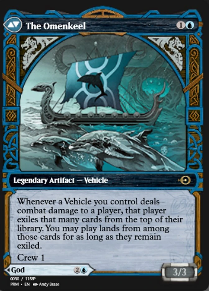 Cosima, God of the Voyage // The Omenkeel — other side