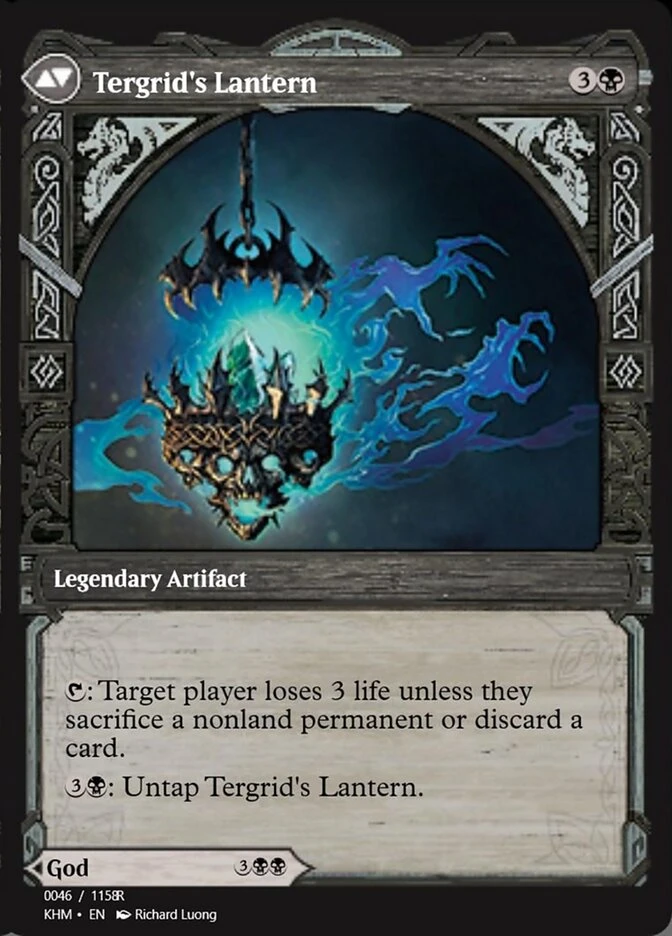 Tergrid, God of Fright // Tergrid's Lantern — other side
