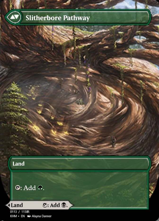 Darkbore Pathway // Slitherbore Pathway — other side