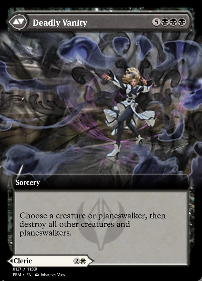 Selfless Glyphweaver // Deadly Vanity — other side
