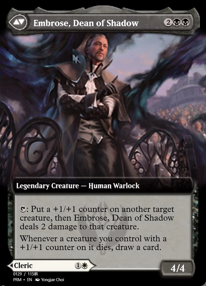 Shaile, Dean of Radiance // Embrose, Dean of Shadow — other side