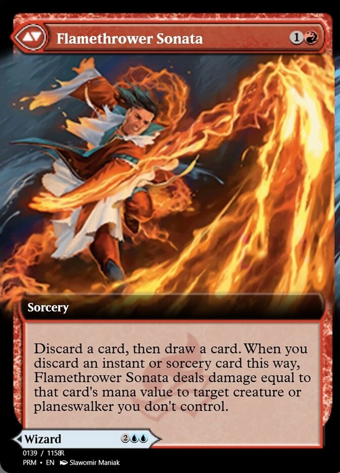 Torrent Sculptor // Flamethrower Sonata — other side