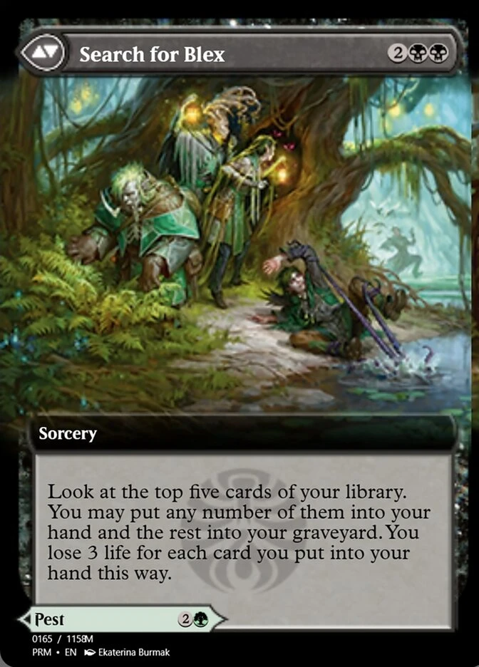 Blex, Vexing Pest // Search for Blex — other side