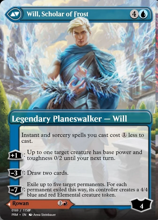 Rowan, Scholar of Sparks // Will, Scholar of Frost — other side