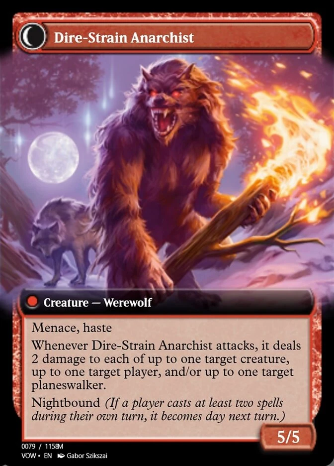 Volatile Arsonist // Dire-Strain Anarchist — other side