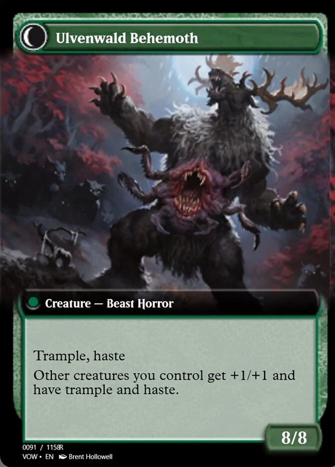 Ulvenwald Oddity // Ulvenwald Behemoth — other side