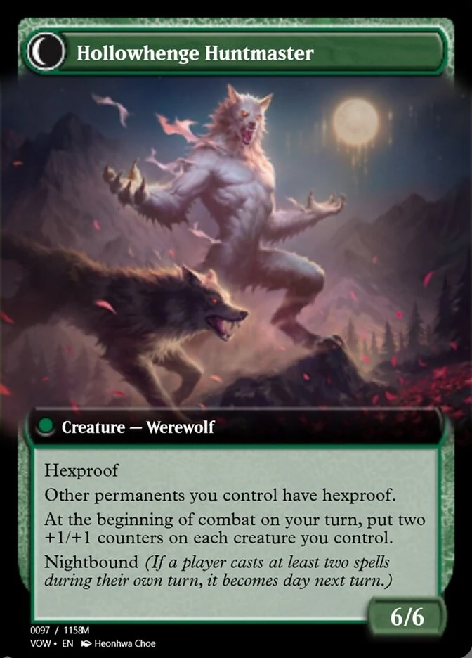 Avabruck Caretaker // Hollowhenge Huntmaster — other side