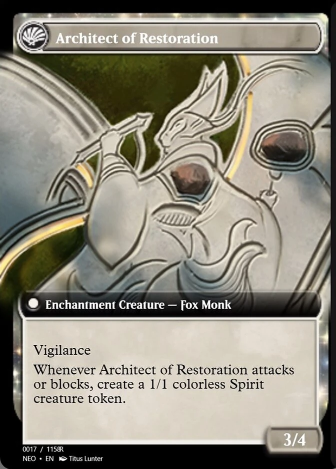 The Restoration of Eiganjo // Architect of Restoration — other side