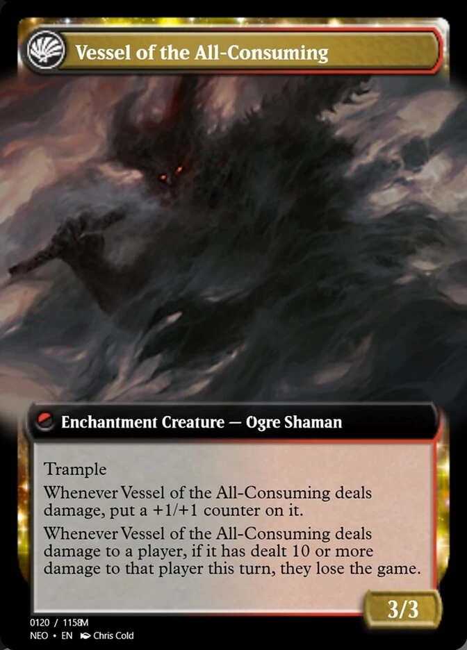 Hidetsugu Consumes All // Vessel of the All-Consuming — other side