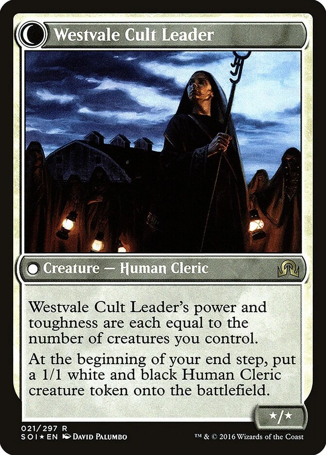 Hanweir Militia Captain // Westvale Cult Leader — other side