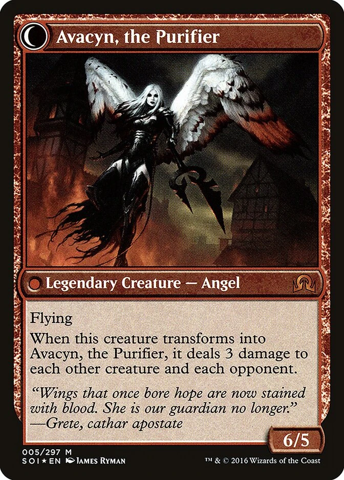 Archangel Avacyn // Avacyn, the Purifier — other side