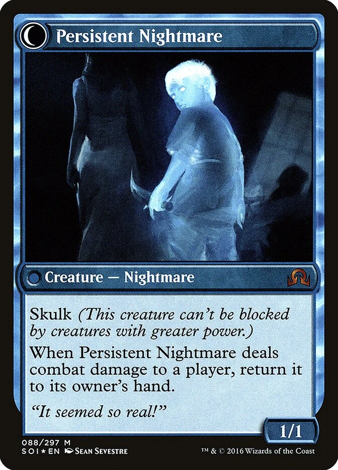 Startled Awake // Persistent Nightmare — other side
