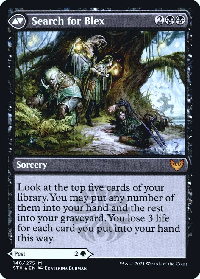 Blex, Vexing Pest // Search for Blex — other side