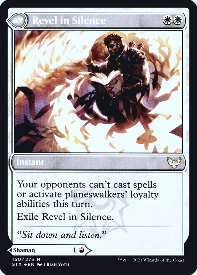 Flamescroll Celebrant // Revel in Silence — other side