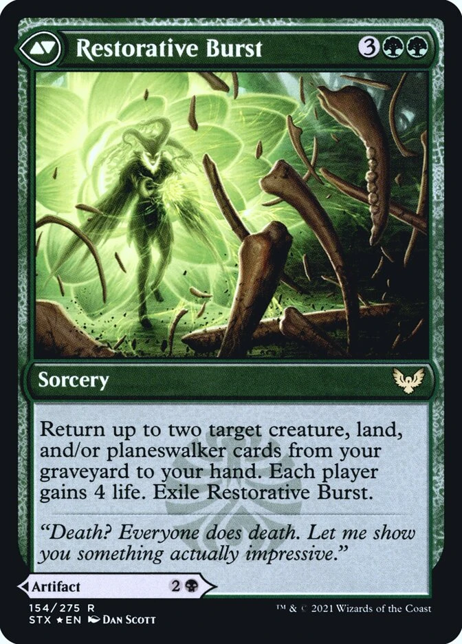 Pestilent Cauldron // Restorative Burst — other side