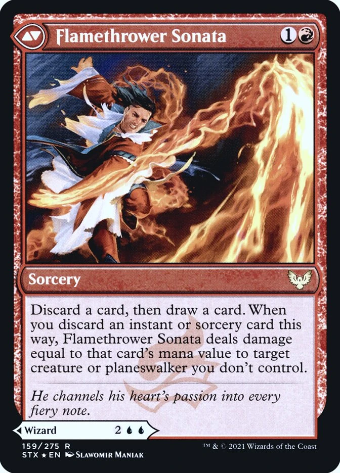 Torrent Sculptor // Flamethrower Sonata — other side