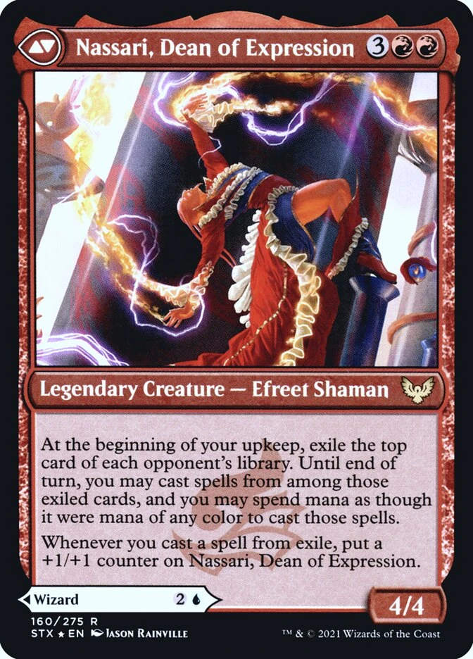 Uvilda, Dean of Perfection // Nassari, Dean of Expression — other side