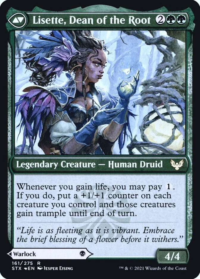 Valentin, Dean of the Vein // Lisette, Dean of the Root — other side
