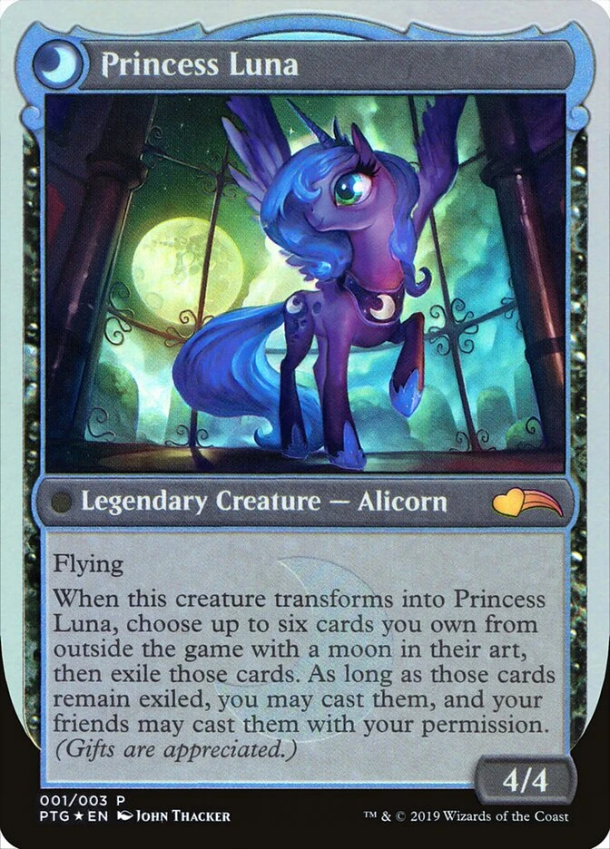 Nightmare Moon // Princess Luna — other side