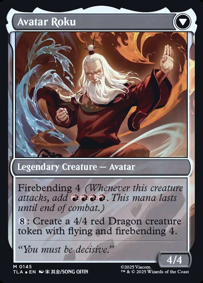 The Legend of Roku // Avatar Roku — other side