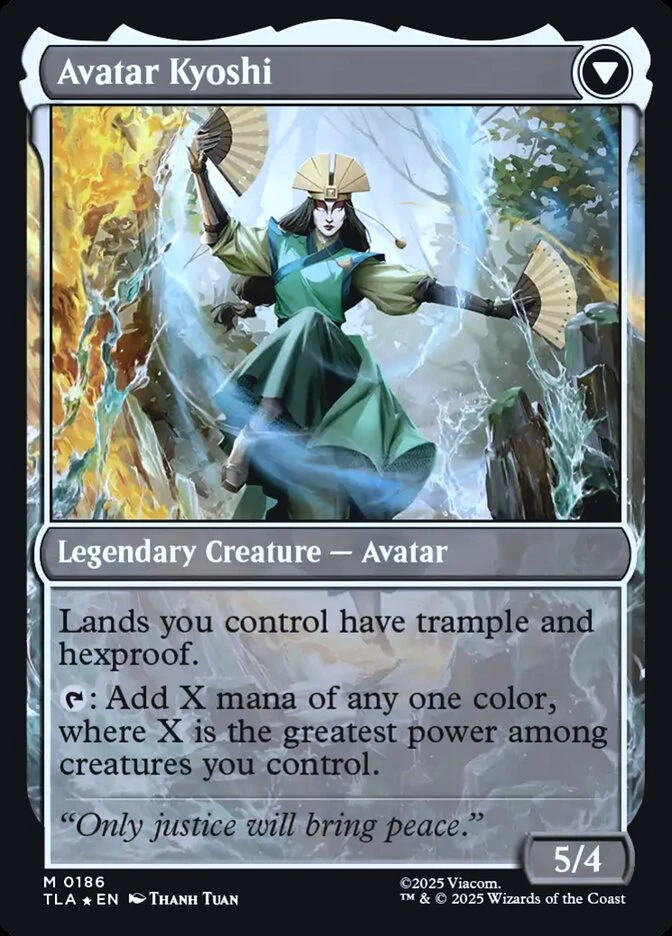 The Legend of Kyoshi // Avatar Kyoshi — other side