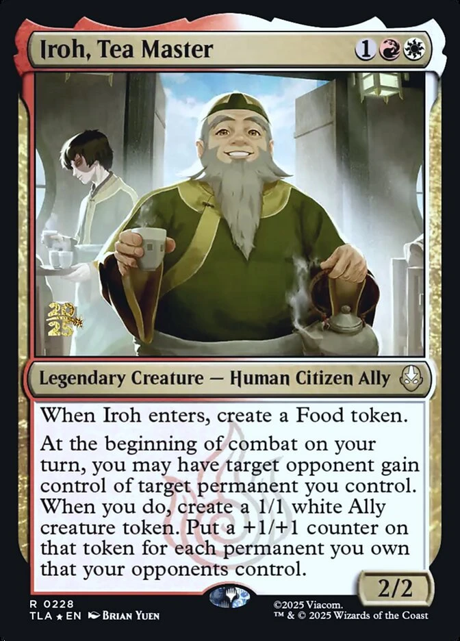 Iroh, Tea Master