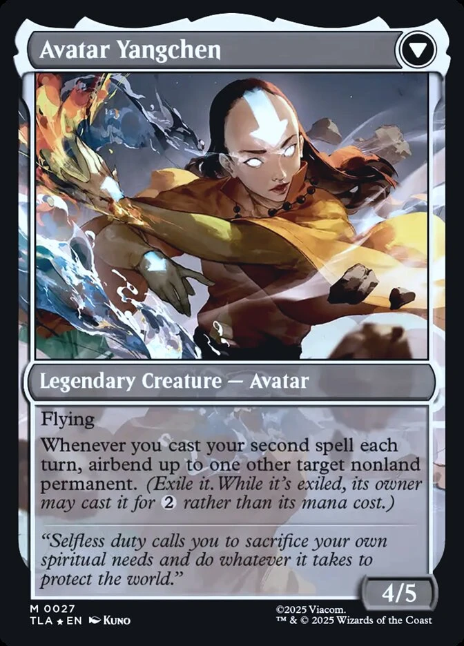 The Legend of Yangchen // Avatar Yangchen — other side