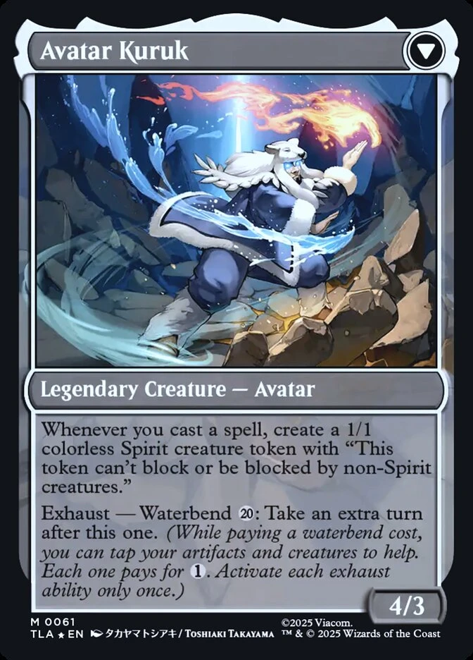 The Legend of Kuruk // Avatar Kuruk — other side
