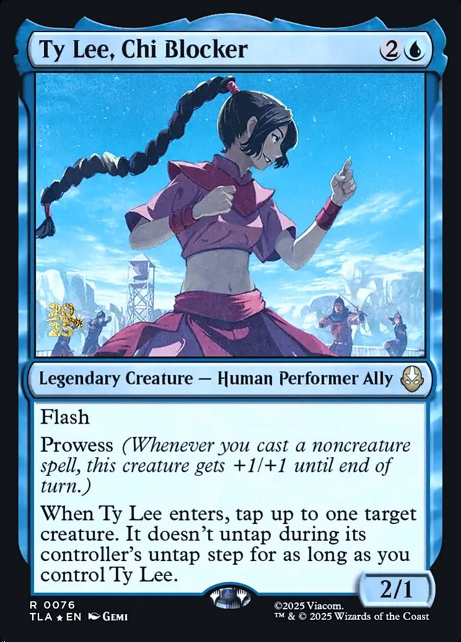Ty Lee, Chi Blocker
