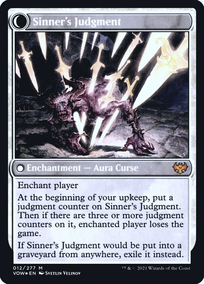 Faithbound Judge // Sinner's Judgment — other side