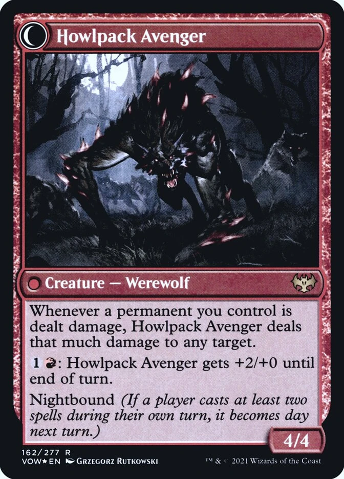 Ill-Tempered Loner // Howlpack Avenger — other side