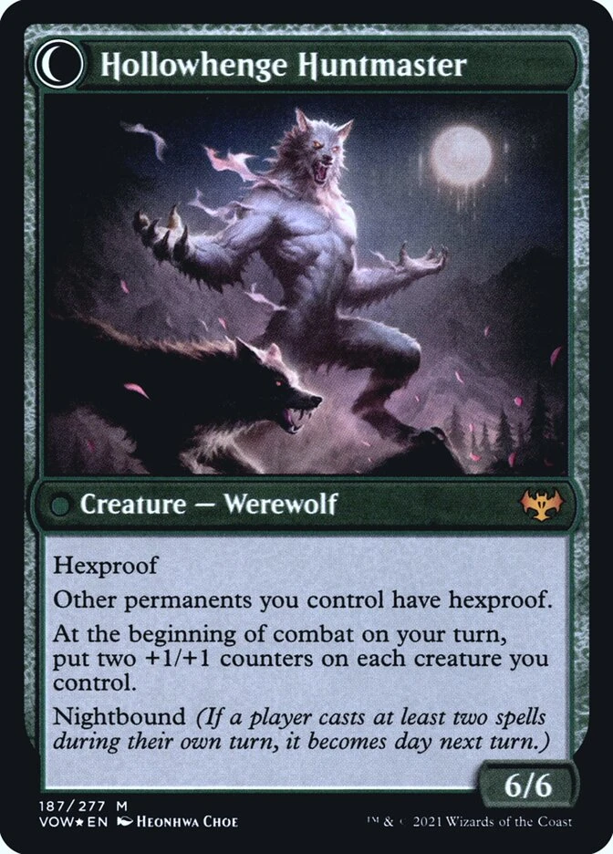Avabruck Caretaker // Hollowhenge Huntmaster — other side