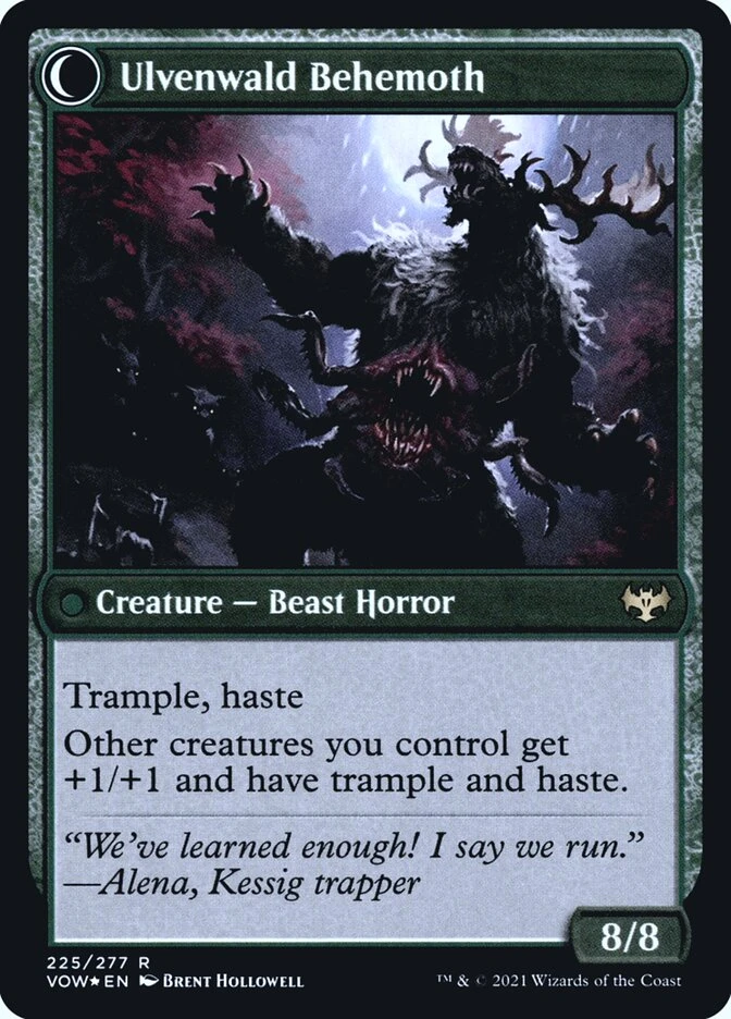 Ulvenwald Oddity // Ulvenwald Behemoth — other side