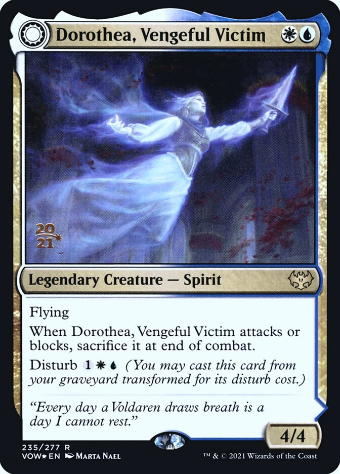 Dorothea, Vengeful Victim // Dorothea's Retribution