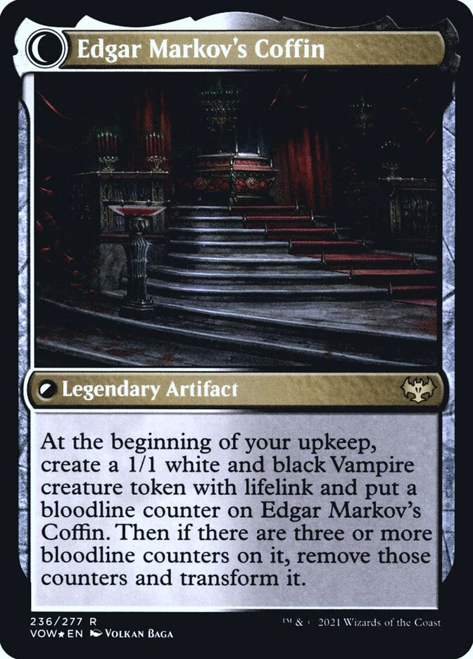 Edgar, Charmed Groom // Edgar Markov's Coffin — other side
