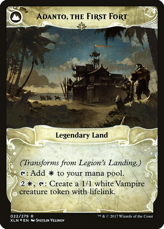 Legion's Landing // Adanto, the First Fort — other side