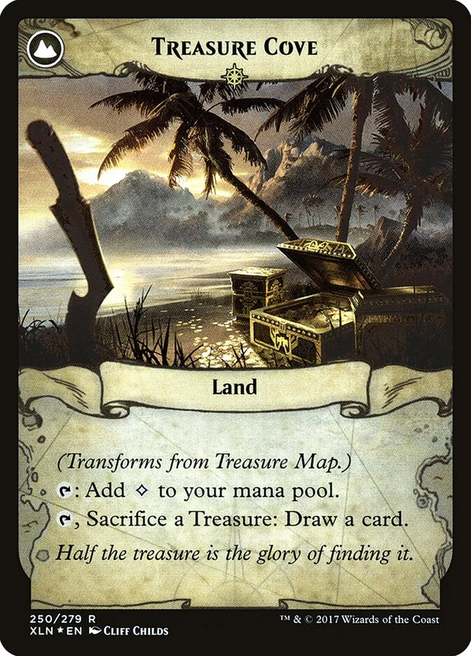 Treasure Map // Treasure Cove — other side