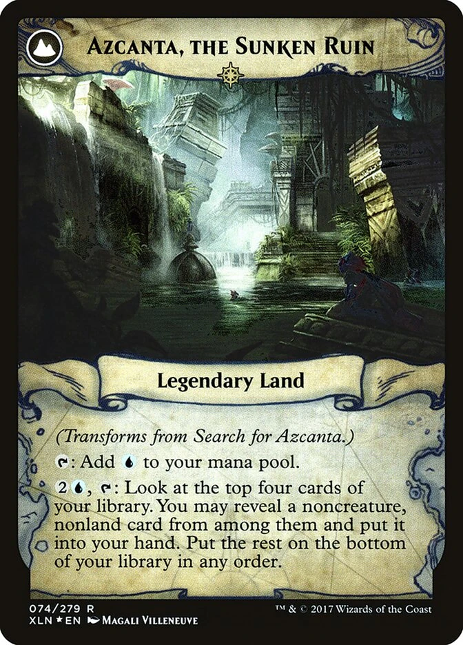 Search for Azcanta // Azcanta, the Sunken Ruin — other side