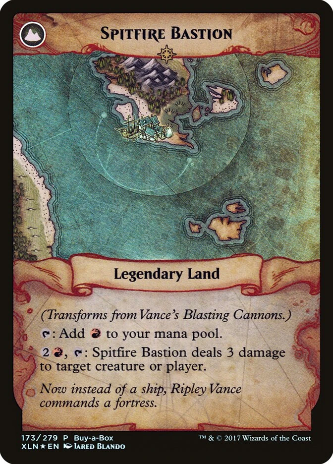 Vance's Blasting Cannons // Spitfire Bastion — other side