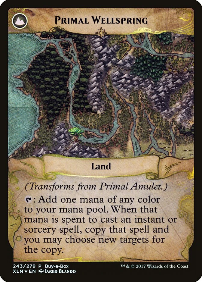 Primal Amulet // Primal Wellspring — other side