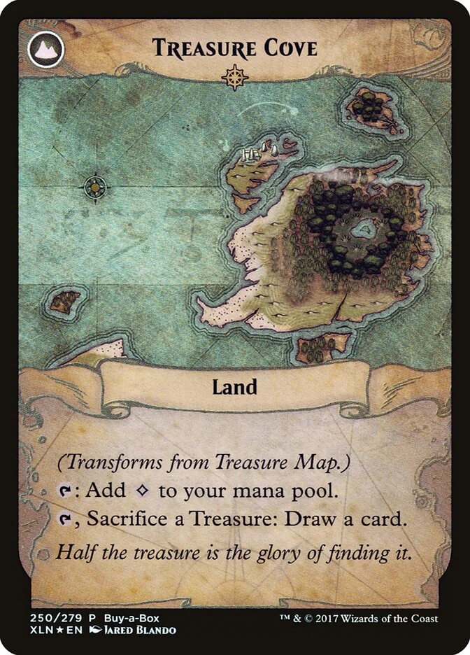 Treasure Map // Treasure Cove — other side